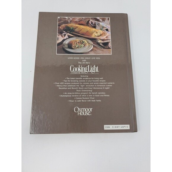 VINTAGE LOT COOKBOOKS COOKING LIGHT 1991 1992 1993 OXMOOR HOUSE HARDCOVER - Picture 7 of 12